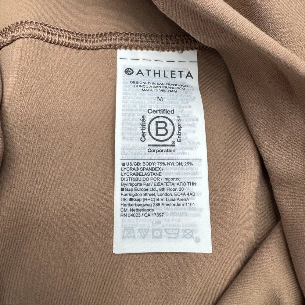 Athleta Transcend Stash Crop Straight Leg Pants Women's Athletic, Size M - Picture 6 of 13